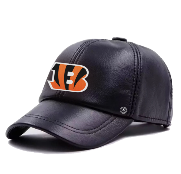 cincinnati-bengals-leather-cap