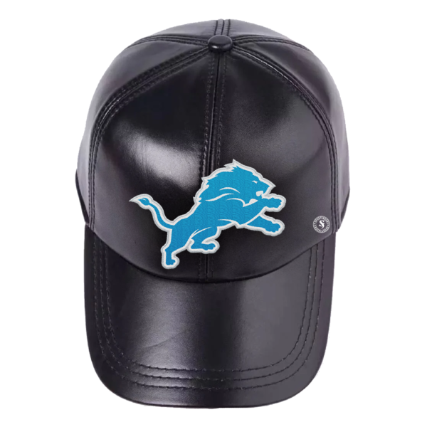 detroit-lions-leather-cap