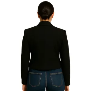 black-denim-jacket