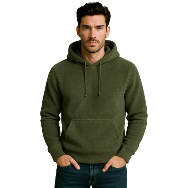 mens-green-terry-hoodie