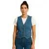 womens-blue-denim-vest