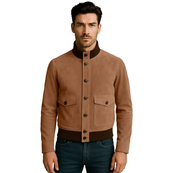 mens-brown-suede-jacket