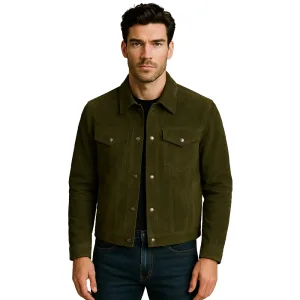 mens-green-suede-jacket