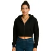 womens-black-cropped-hoodie