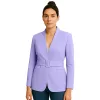 womens-purple-belted-blazer