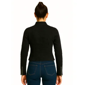 black-military-style-jacket