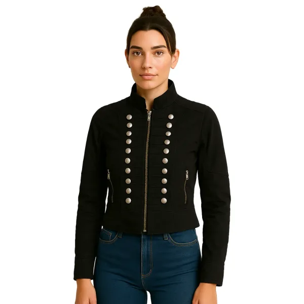 womens-black-military-style-jacket