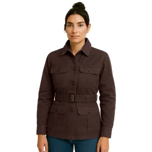 womens-brown-belted-jacket