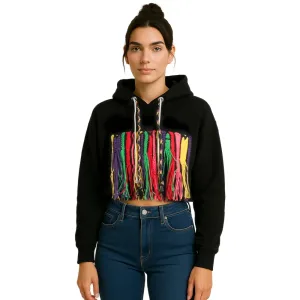 womens-fringe-cropped-hoodie