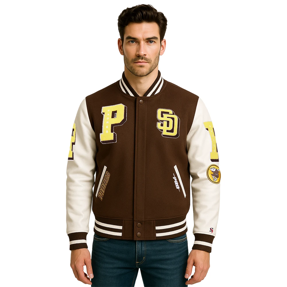 San Diego Padres Varsity Jacket San Diego Padres Varsity Jacket