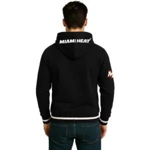 Black Miami Heat Hoodies 2 black miami heat hoodies
