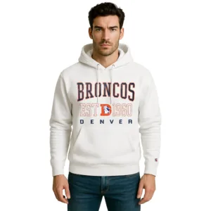 Classic White Denver Broncos Retro Hoodie 1 denver-broncos-retro-hoodie