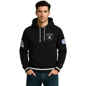 Black Las Vegas Raiders Hoodie 1 las vegas raiders hoodie