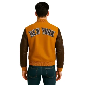 MLB Classic Brown NY Yankees Wool Jacket 2 mlb-classic-brown-ny-yankees-wool-jacket