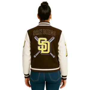 MLB Mashup Brown San Diego Padres Jacket 3 mlb-mashup-brown-san-diego-padres-jacket