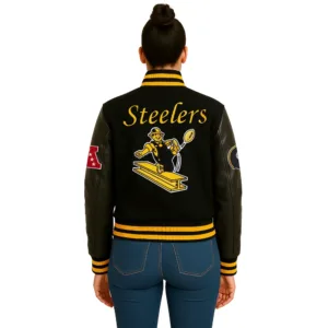NFL Retro Black Pittsburgh Steelers Letterman Jacket 4 nfl-retro-pittsburgh-steelers-letterman-jacket