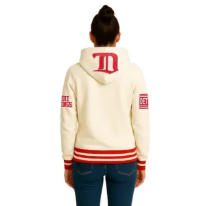 NHL Retro Cream Detroit Red Wings Vintage Hoodie 4 nhl cream detroit red wings vintage hoodie