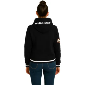 Black Miami Heat Hoodies 4 unisex black miami heat hoodies