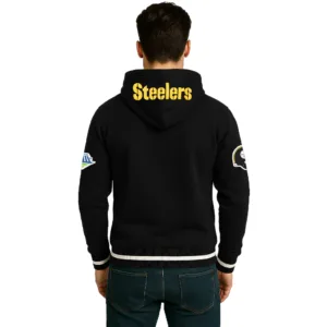 Black Pittsburgh Steelers Hoodie 2 unisex black pittsburgh steelers hoodie