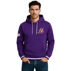 Purple Los Angeles Lakers Hoodie 1 unisex los angeles lakers hoodie