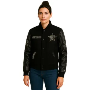MLB Black Houston Astros Bomber Jacket 3 unisex-mlb-black-houston-astros-bomber-jacket