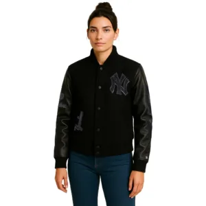 MLB Triple Black New York Yankees Varsity Jacket 3 unisex-mlb-triple-new-york-yankees-varsity-jacket