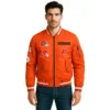 Cleveland Browns Orange New Era Alpha Industries Bomber Jacket 5 unisex-new-era-alpha-industries-bomber-jacket