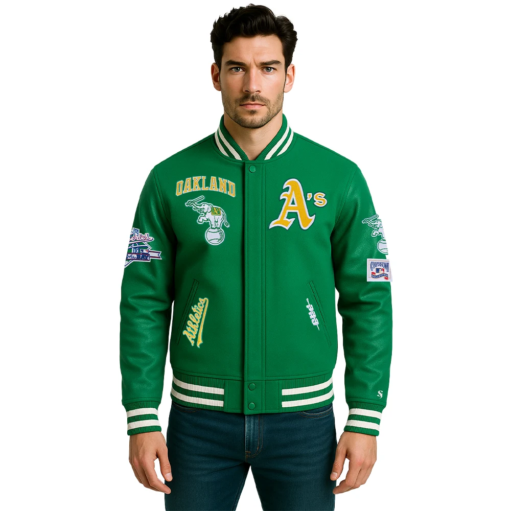 wool-oakland-athletics-jacket wool oakland athletics jacket