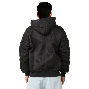 alpha new era las vegas raiders bomber jacket