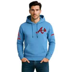 atlanta braves pullover hoodie
