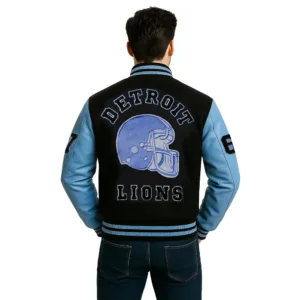blue eddie brock venom varsity jacket