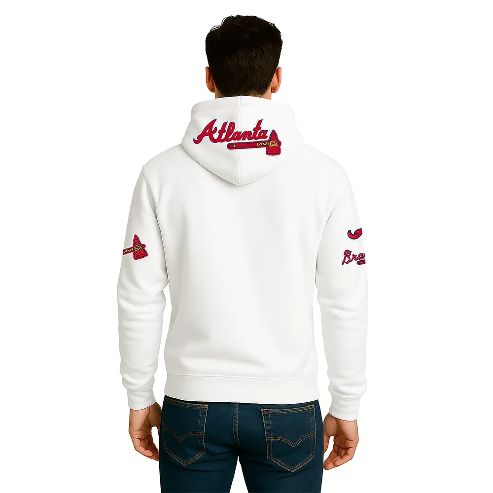 chenille-atlanta-braves-white-hoodie chenille atlanta braves white hoodie