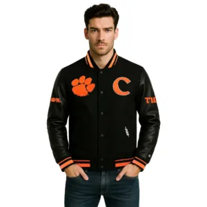 clemson letterman jacket​