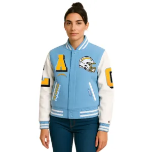 los angeles chargers jacket windbreaker
