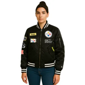 ma-1 pittsburgh steelers bomber jacket