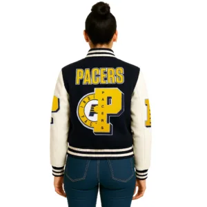 mashup indiana pacers varsity jacket