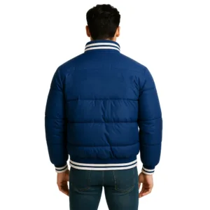 mens new york giants leather jacket