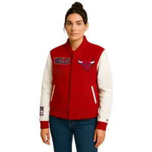 nba classic chicago bulls womens jacket