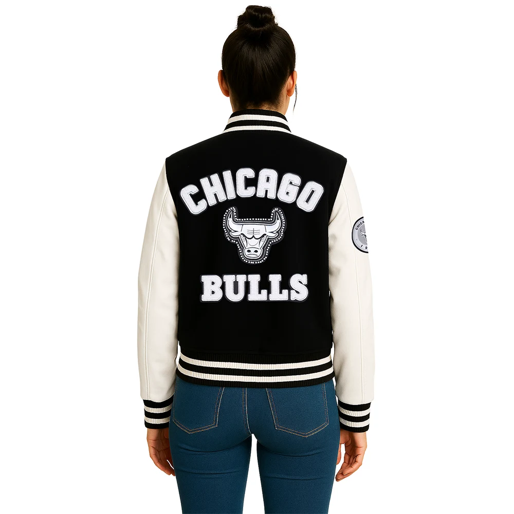 nba-pearl-womens-chicago-bulls-varsity-jacket nba pearls women's chicago bulls varsity jacket