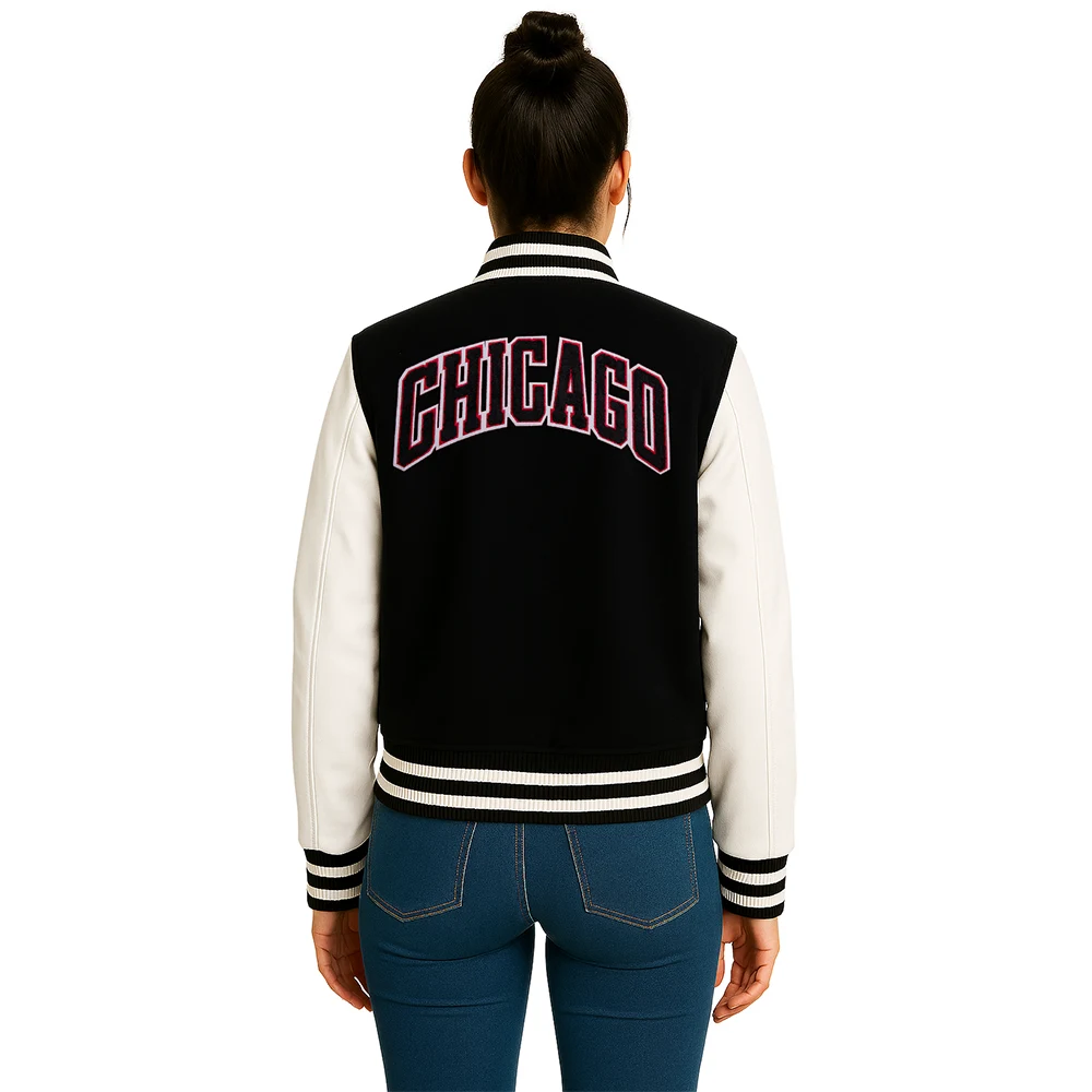 nba-womens-chicago-bulls-bomber-jacket nba women's chicago bulls bomber jacket