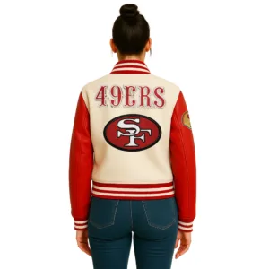 nfl classic san francisco 49ers retro jacket