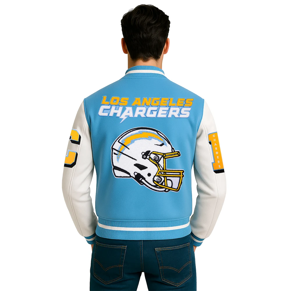 nfl-mashup-los-angeles-chargers-jacket nfl mashup los angeles chargers jacket