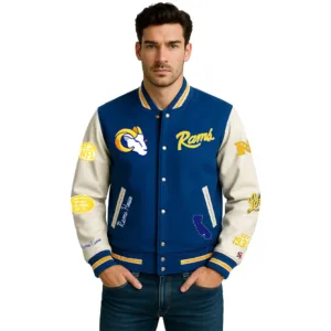 rams varsity jacket
