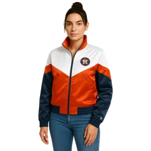 track houston astros womens jacket