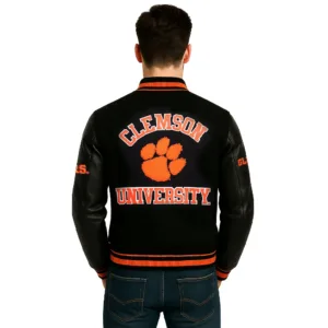 university clemson letterman jacket