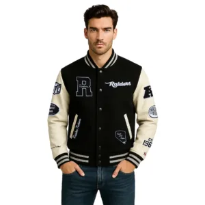 varsity raiders jacket