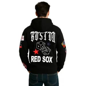 boston red sox black uptown threads hoodie