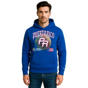 world baseball classic royal blue hoodie