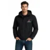 arizona cardinals dunbrooke black full zip hoodie jacket