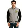 athletics fleece varsity jacket